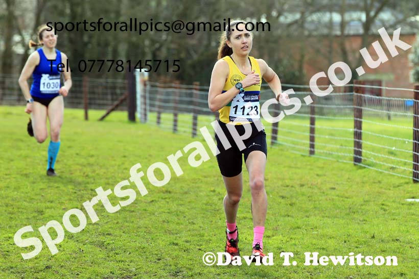 Senior Womens 2022 CAU Inter Counties Cross Country, Prestwold Hall, Loughborough.  Photo: David T. Hewitson/Sports for All Pics